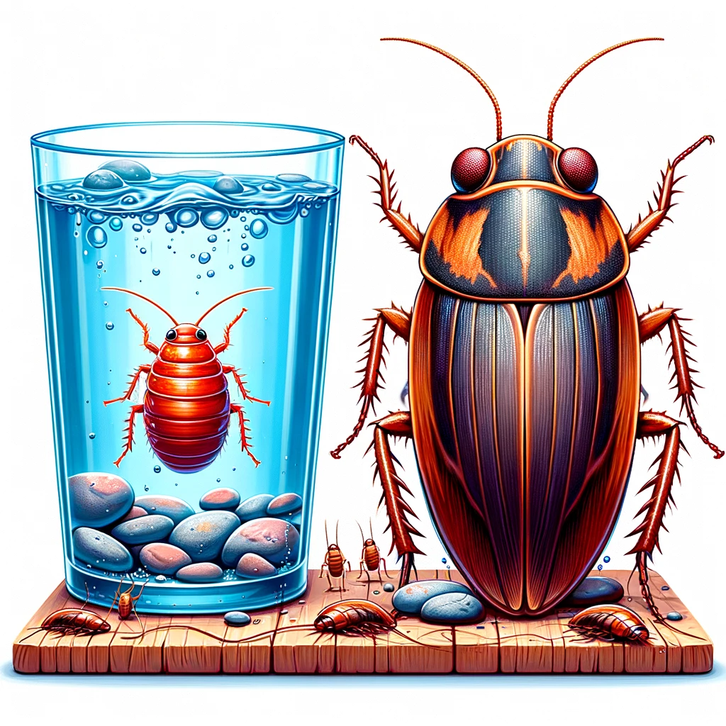 Waterbugs vs Cockroach